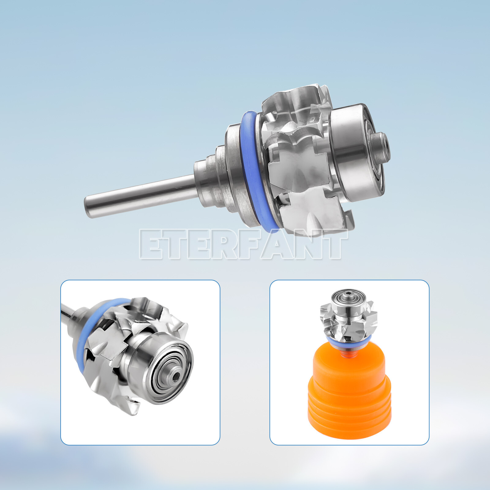 ENTERFANT Dental Cartrige Turbine Rotor Autochuck for High Speed Handpiece