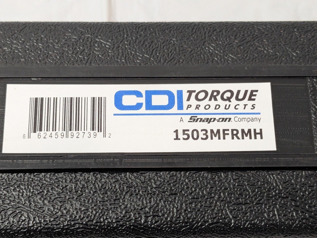 CDI Micrometer Torque Wrench 1/2″ Drive 20.0 Ft Lb Min 150.0 Ft Lb Max 1503MFRMH