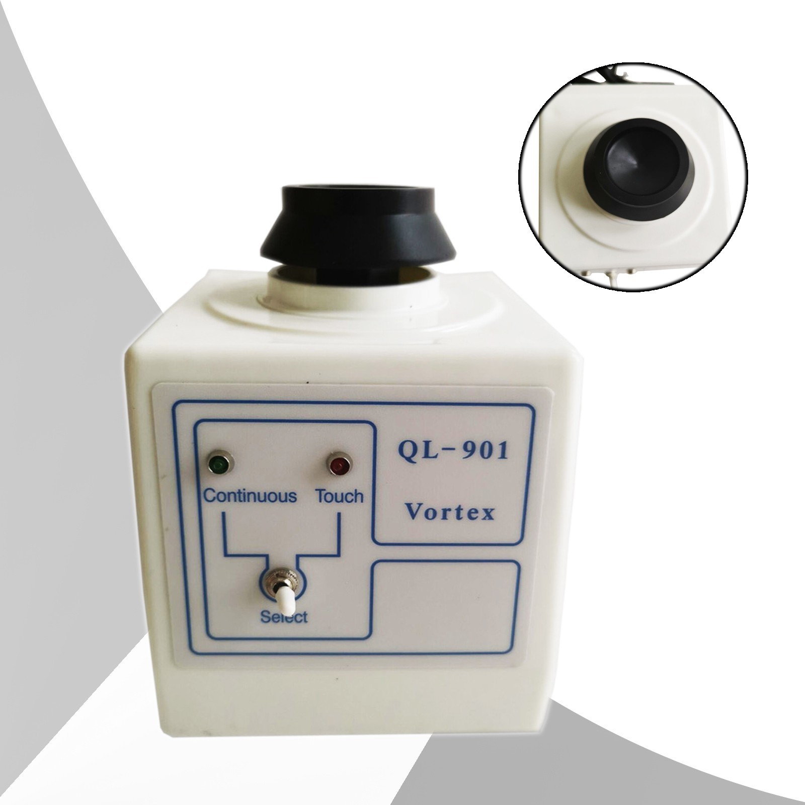 QL-901 Benchtop Lab Vortex Mixer 110V 2800 RPM Continuous/Touch Operation