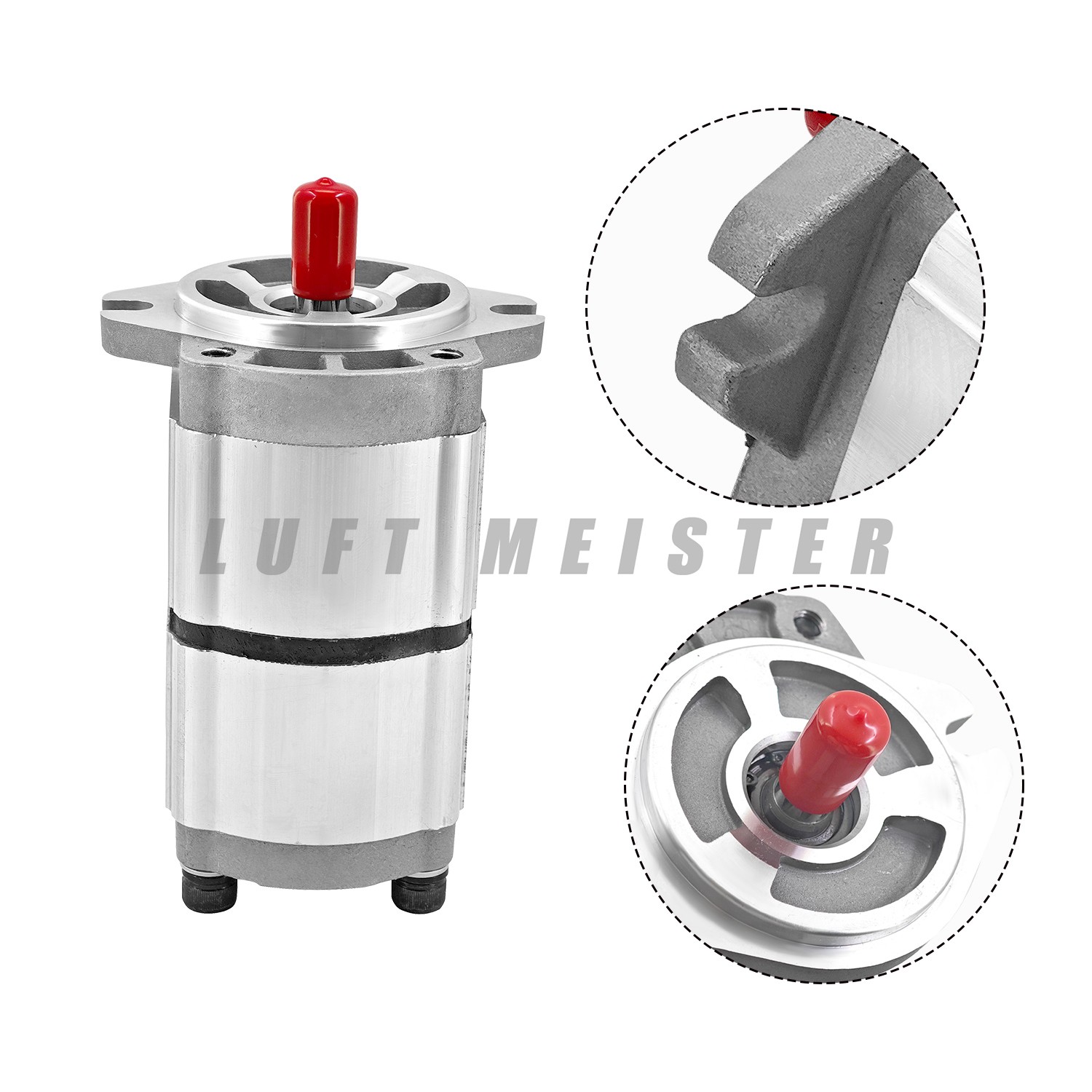 PGP51088G3LP Two-Section Hydraulic Gear Pump For AGT Skid Steer Loader KTT23 New