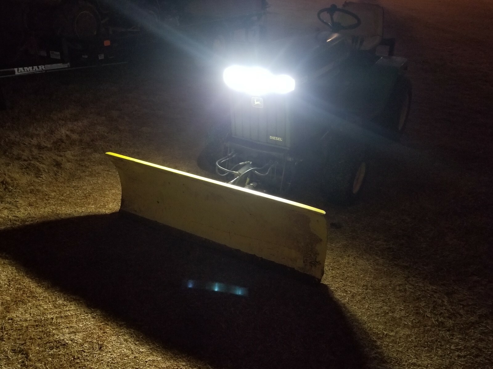 Front & Rear LED light bulbs for Deere 316 318 322 332 420 430 655 headlights