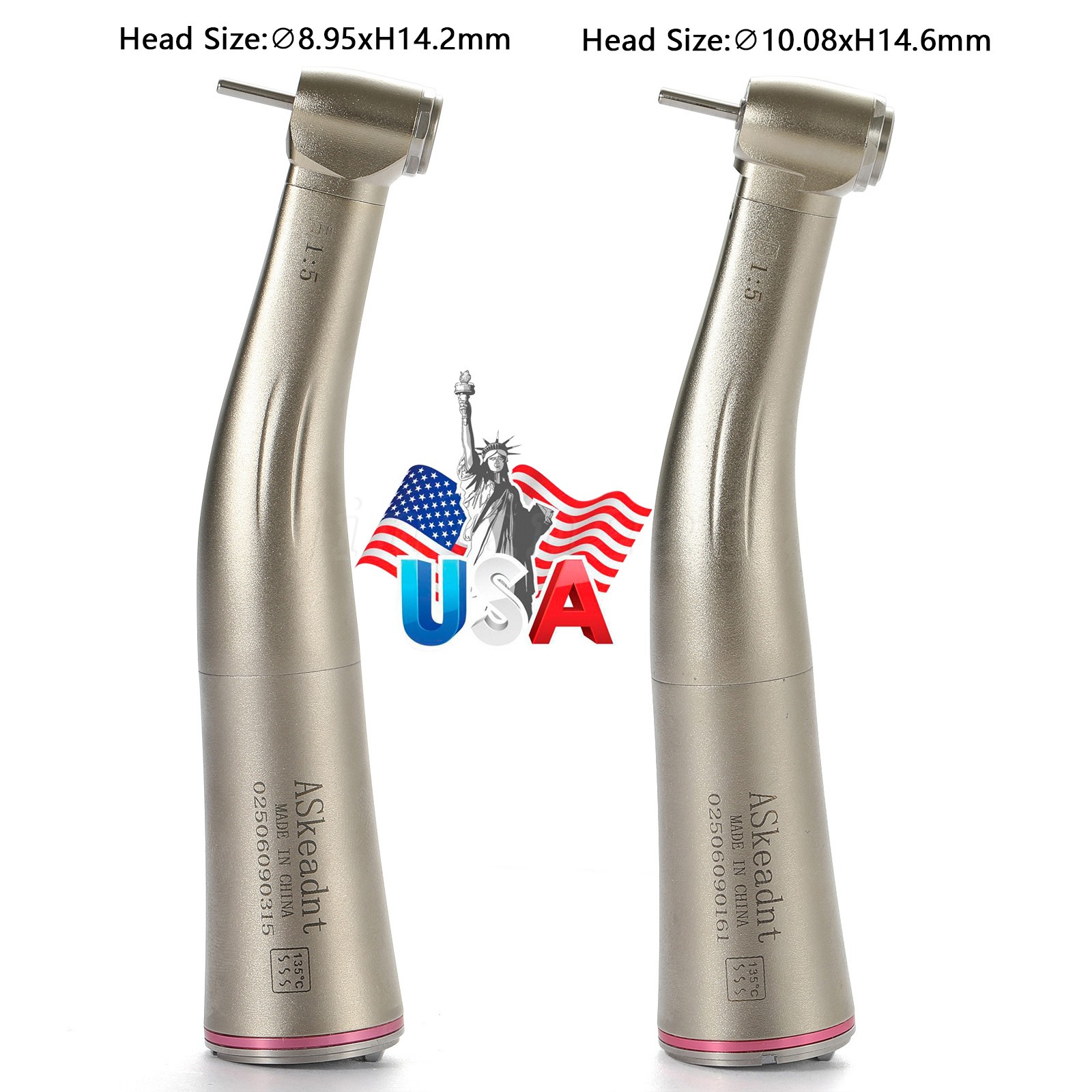 AS 1:5 LED Electric Handpiece High Speed Contra Angle TI-MAX NSK X95L Z95L