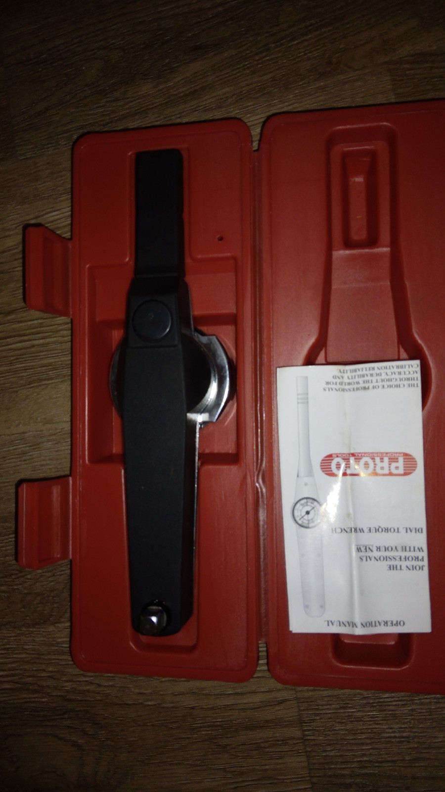 PROTO 6177AB Dial Measuring Torque Wrench 3/8″ 0-250 Inch Pounds NEW