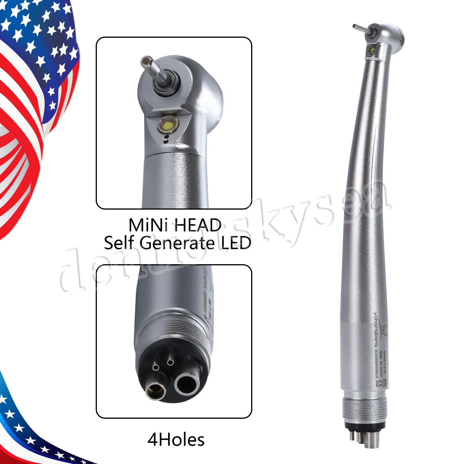 1-5* Dental Handpiece Fiber Optic High Speed W/ KAVO MULTIflex Coupler 6Hole