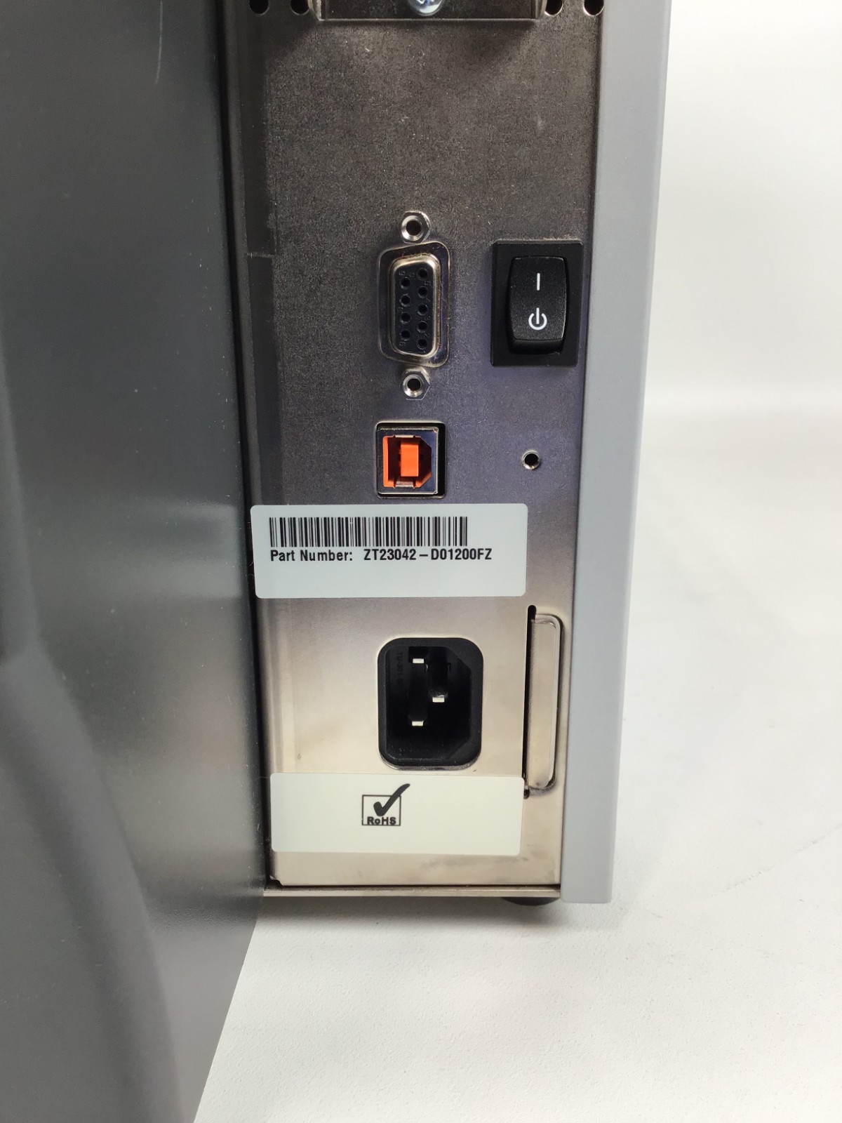 Zebra Direct Thermal Industrial Printer ZT230 USB Serial ZT23042-D01200FZ ~