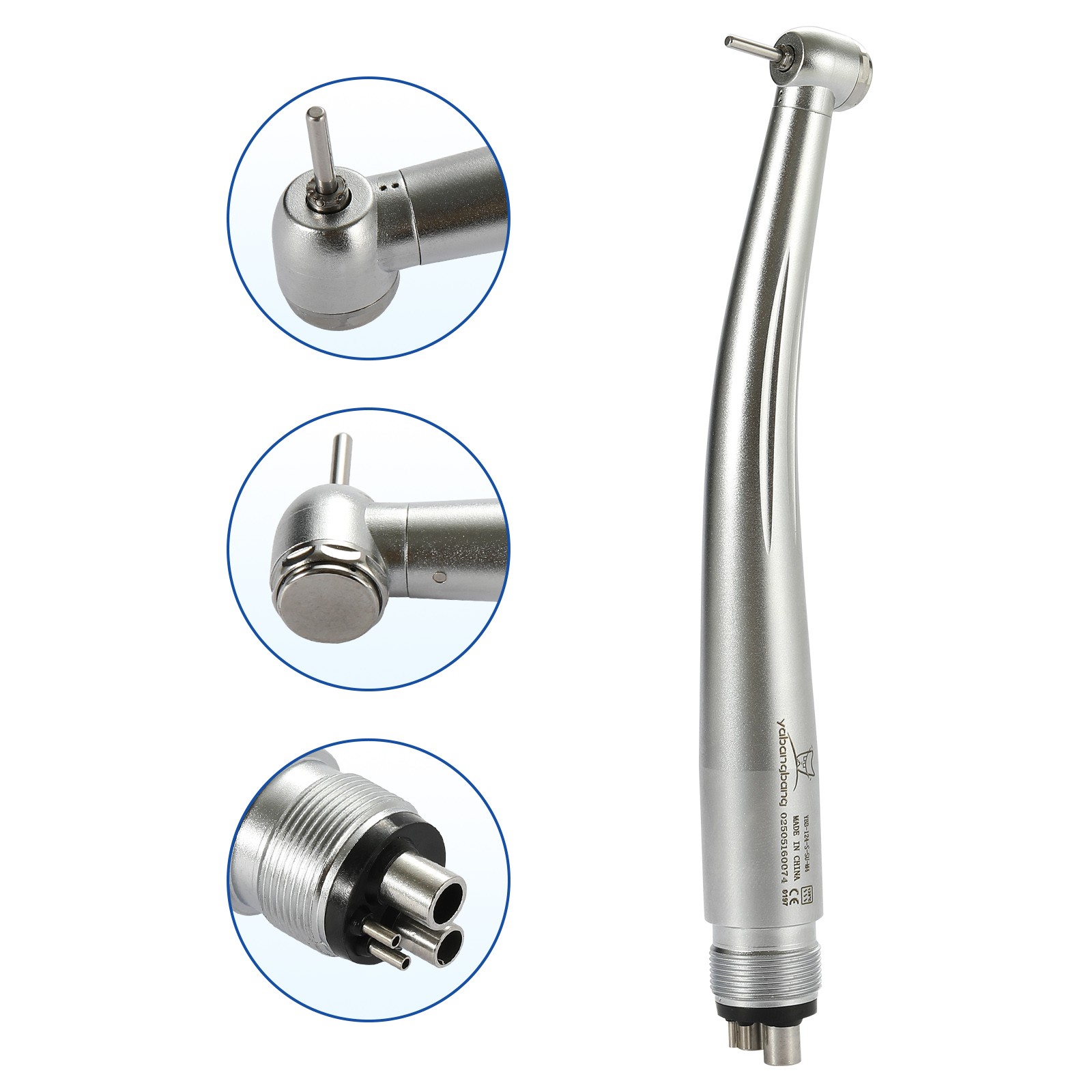 Dental High Speed Handpiece Small Mini Head Turbine 4 Hole Fit NSK