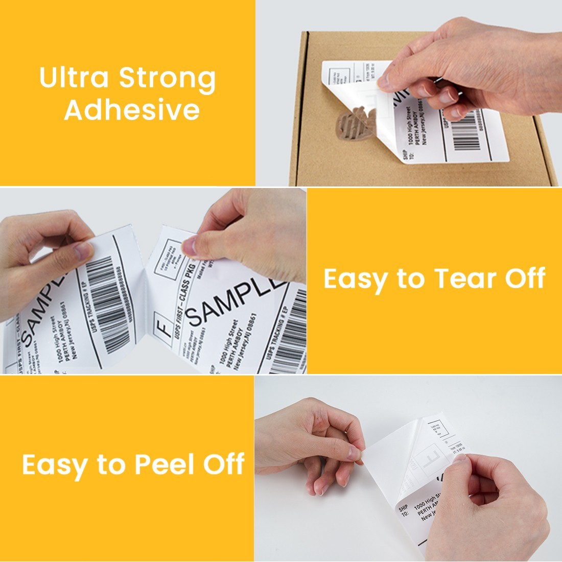 Thermal Labels for 4″ x 6″ Shipping Label Printer 500pcs/Stack