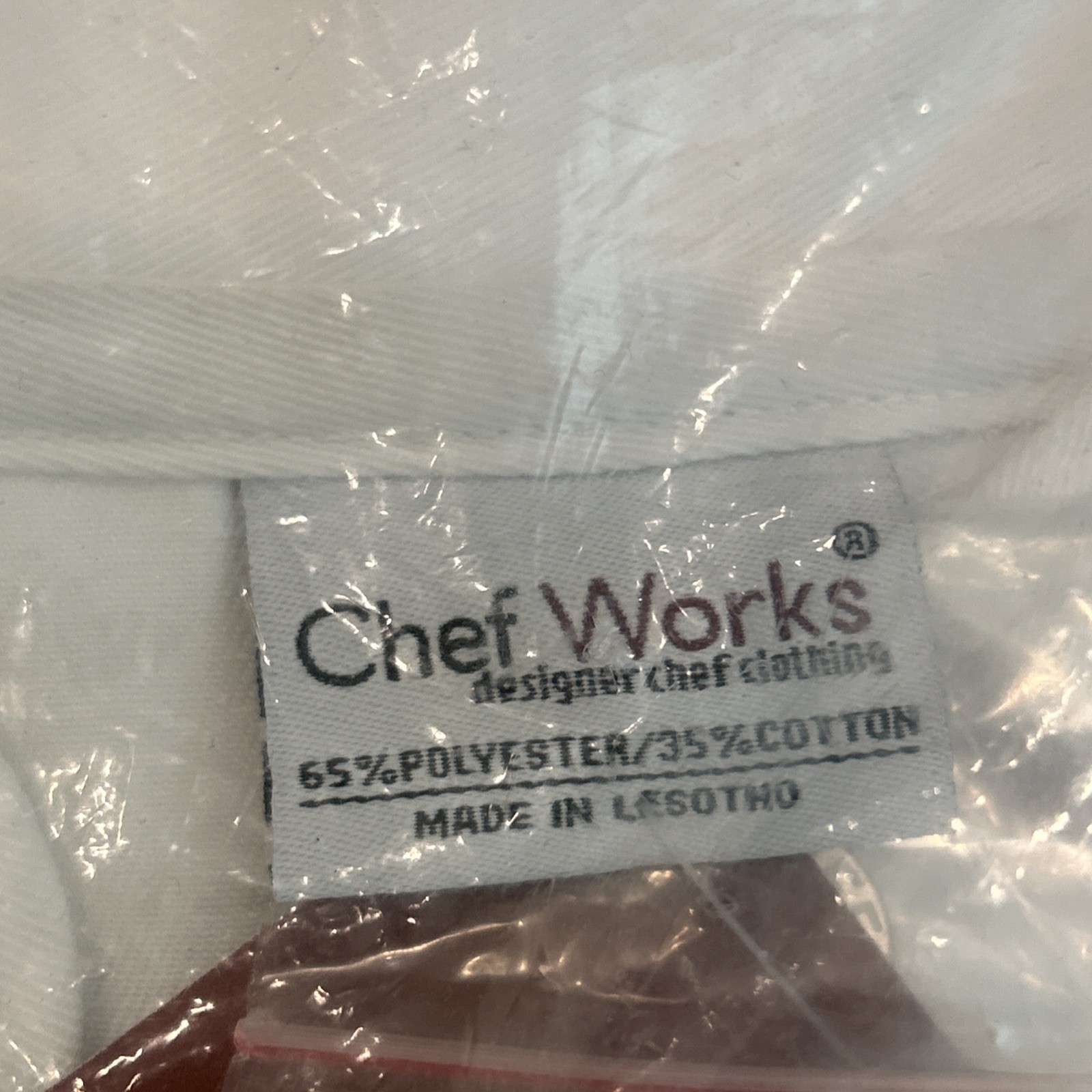 NWT In Bag Chef Works Unisex Volnay Chef Coat, White, XLarge