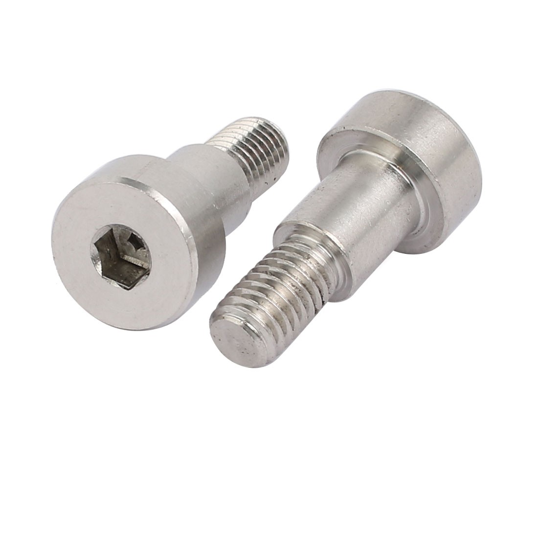 Hex Socket Shoulder Bolt 10mm Shoulder 12mm Shoulder Length M8 Thread 5pcs