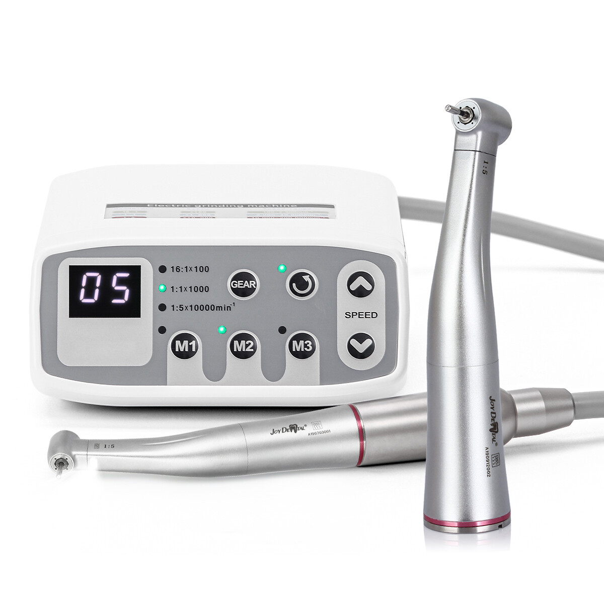 Dental Electric LED Brushless Micro Motor/1:1/1:5 LED Fiber Optic Handpiece