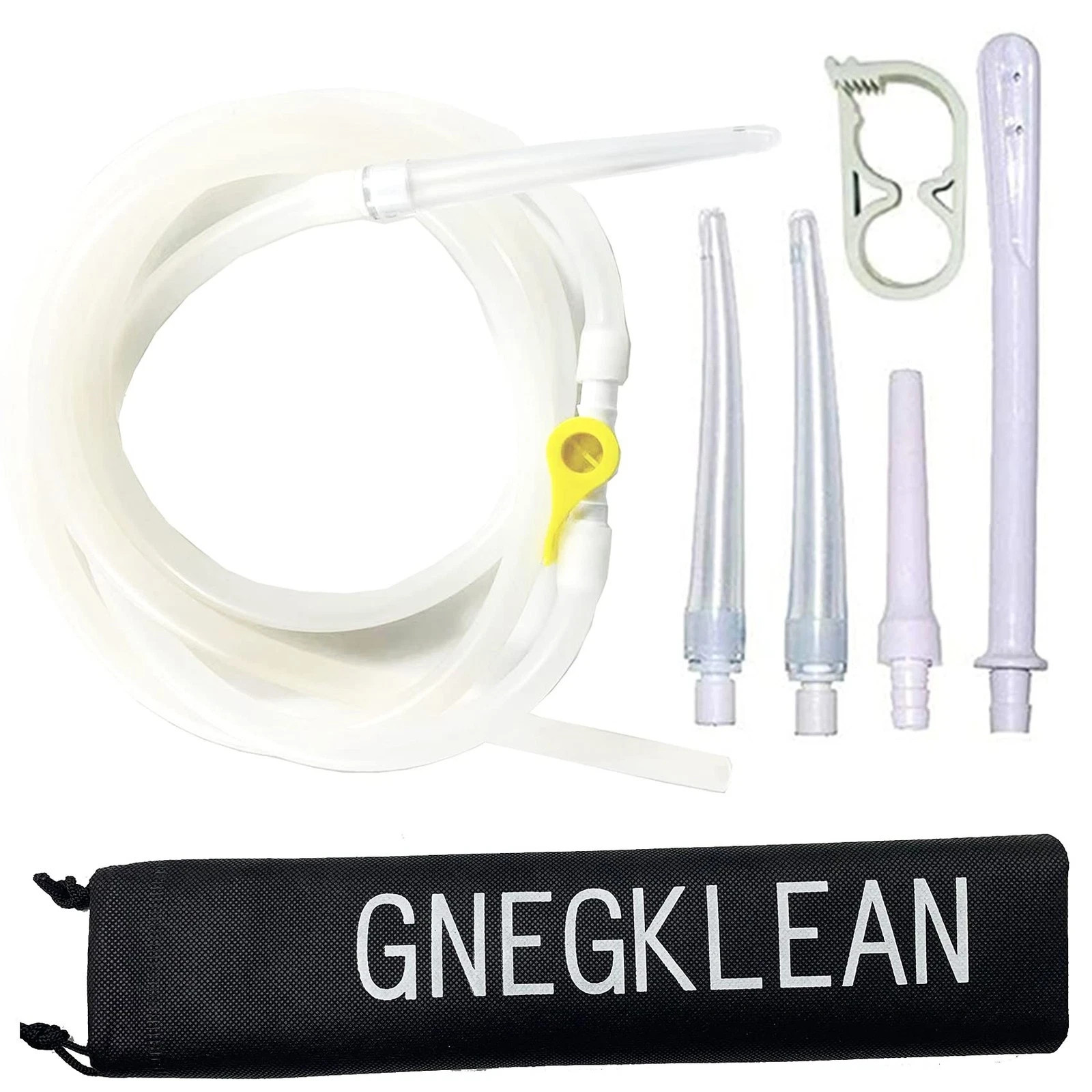 Enema Tubing Replacement Pack for Enema Bucket and Enemas Bag – 5.24ft. Lo