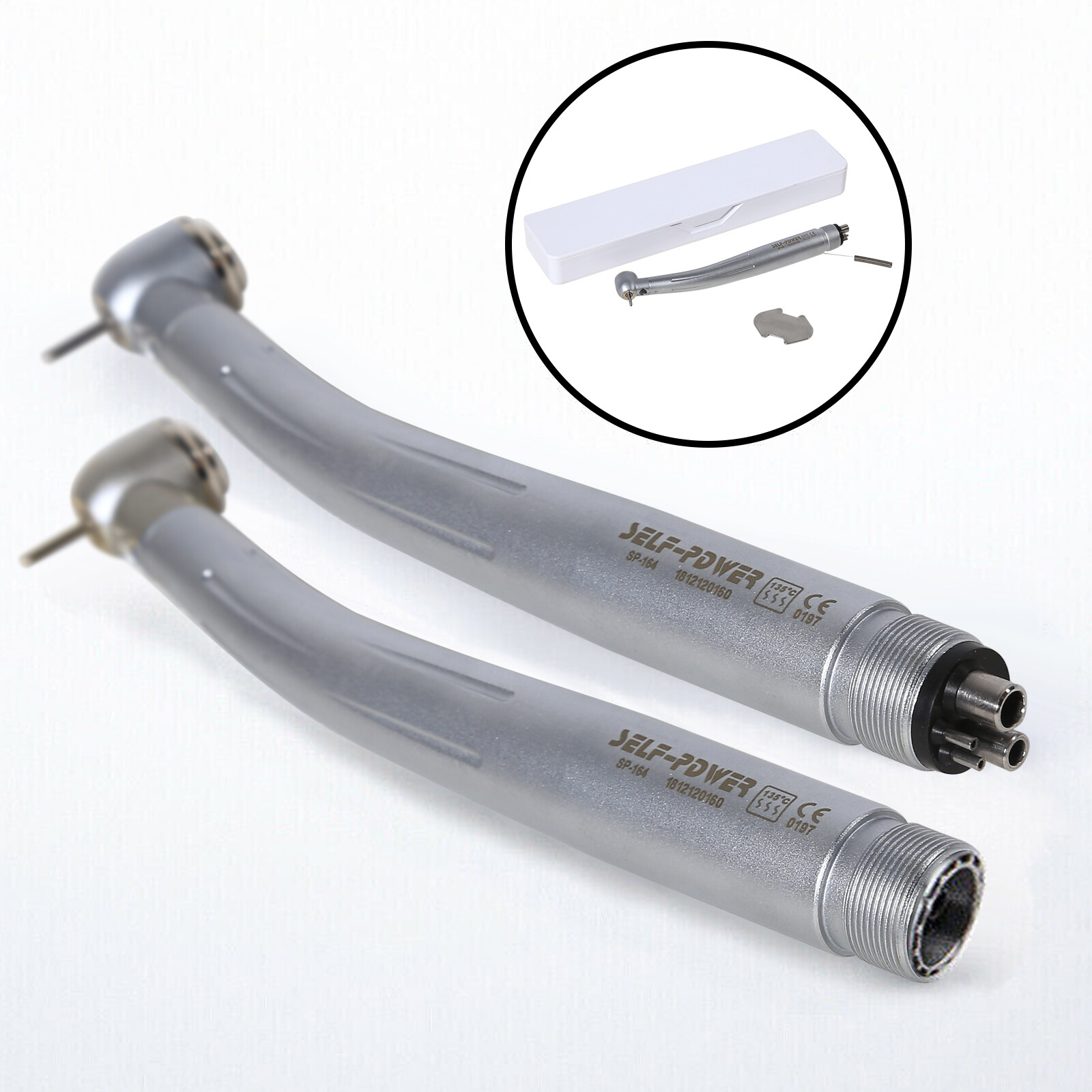 NSK Type Dental PANA Max High Speed LED Handpieces Internal Triple Spray Push CE