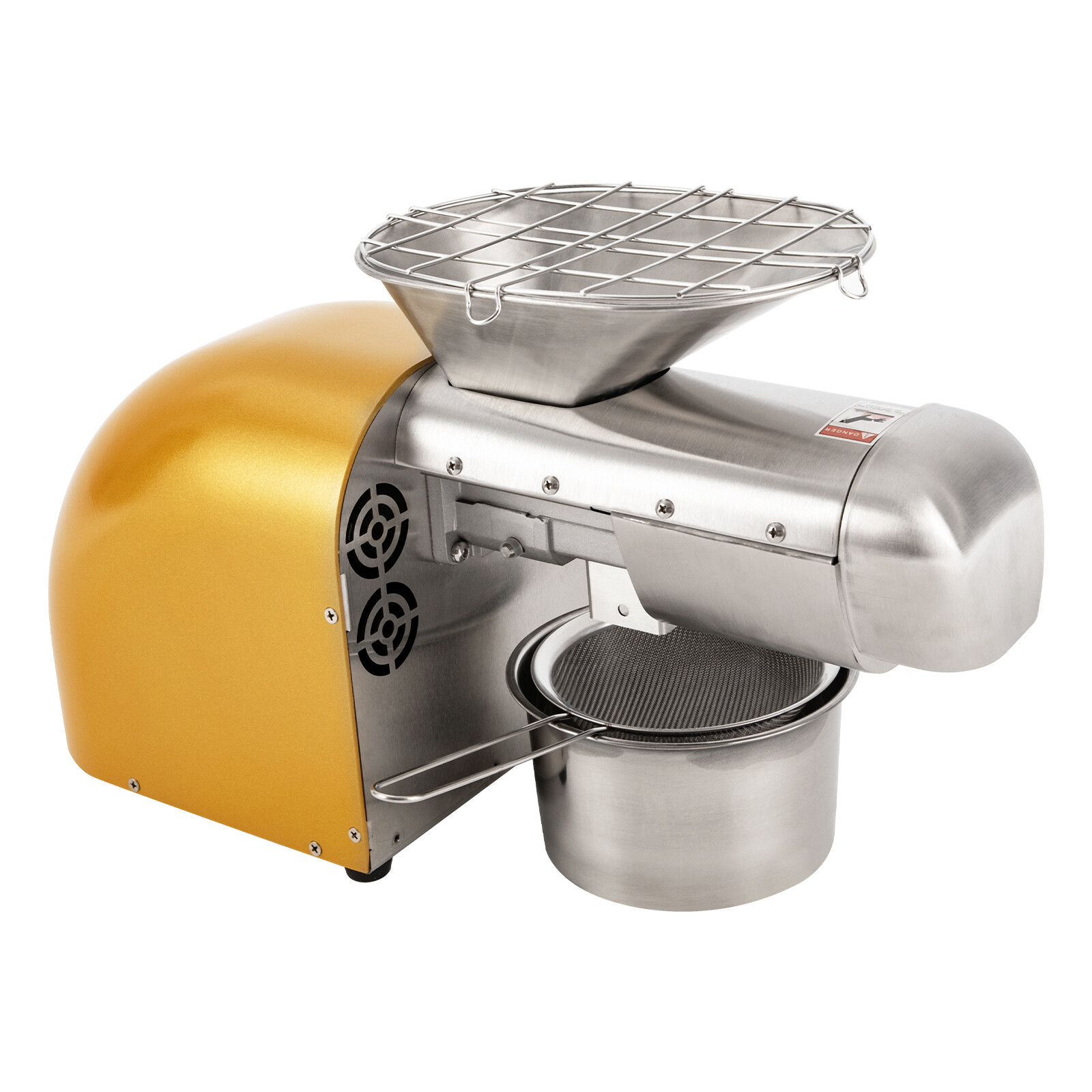 Oil Press Machine, 1800W Oil Extractor, Stainless Steel Oil Press Mill,
