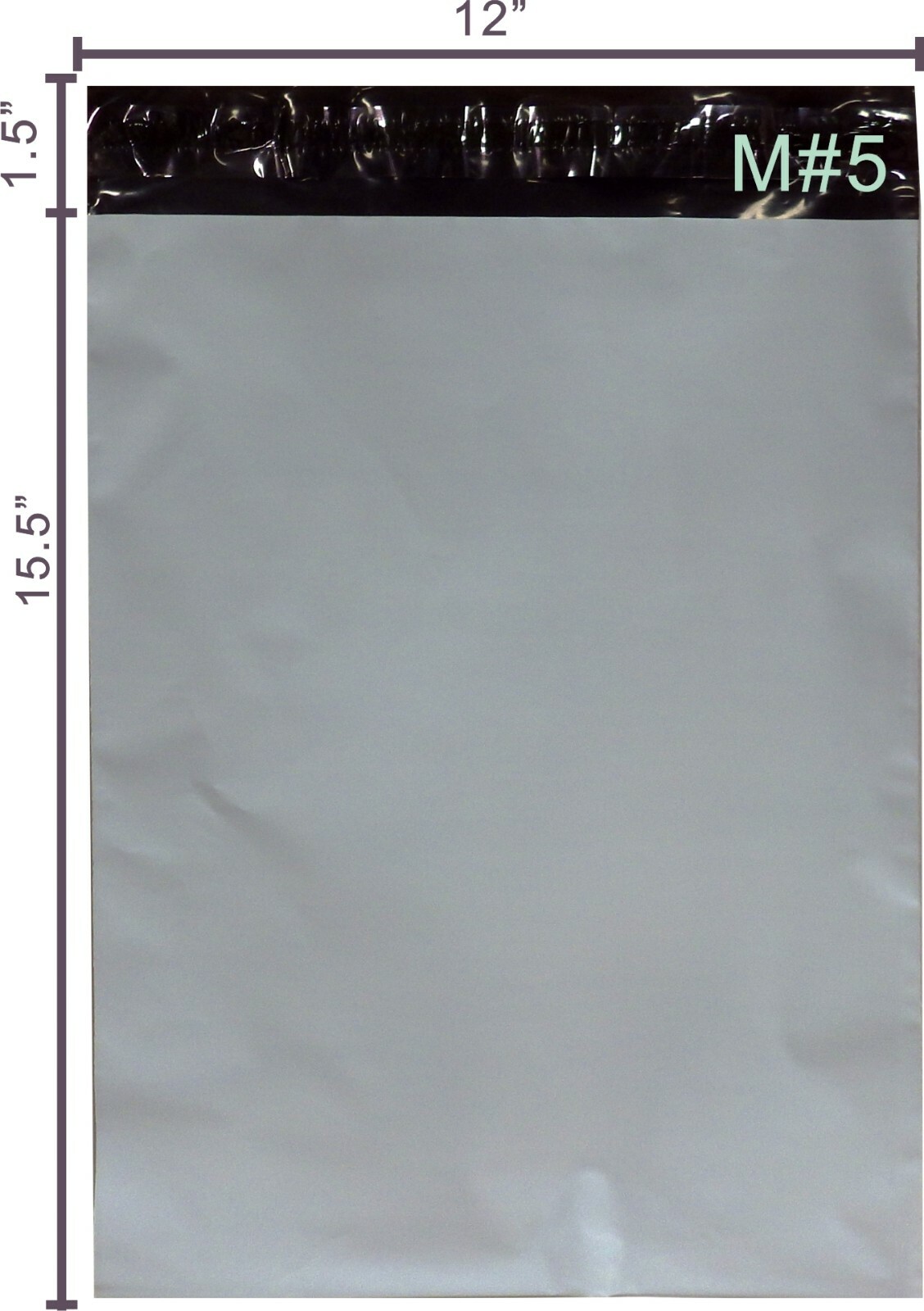 Fantasybuy 100 #M5 WHITE POLY MAILERS ENVELOPES Self Sealing BAGS 12 x 15.5