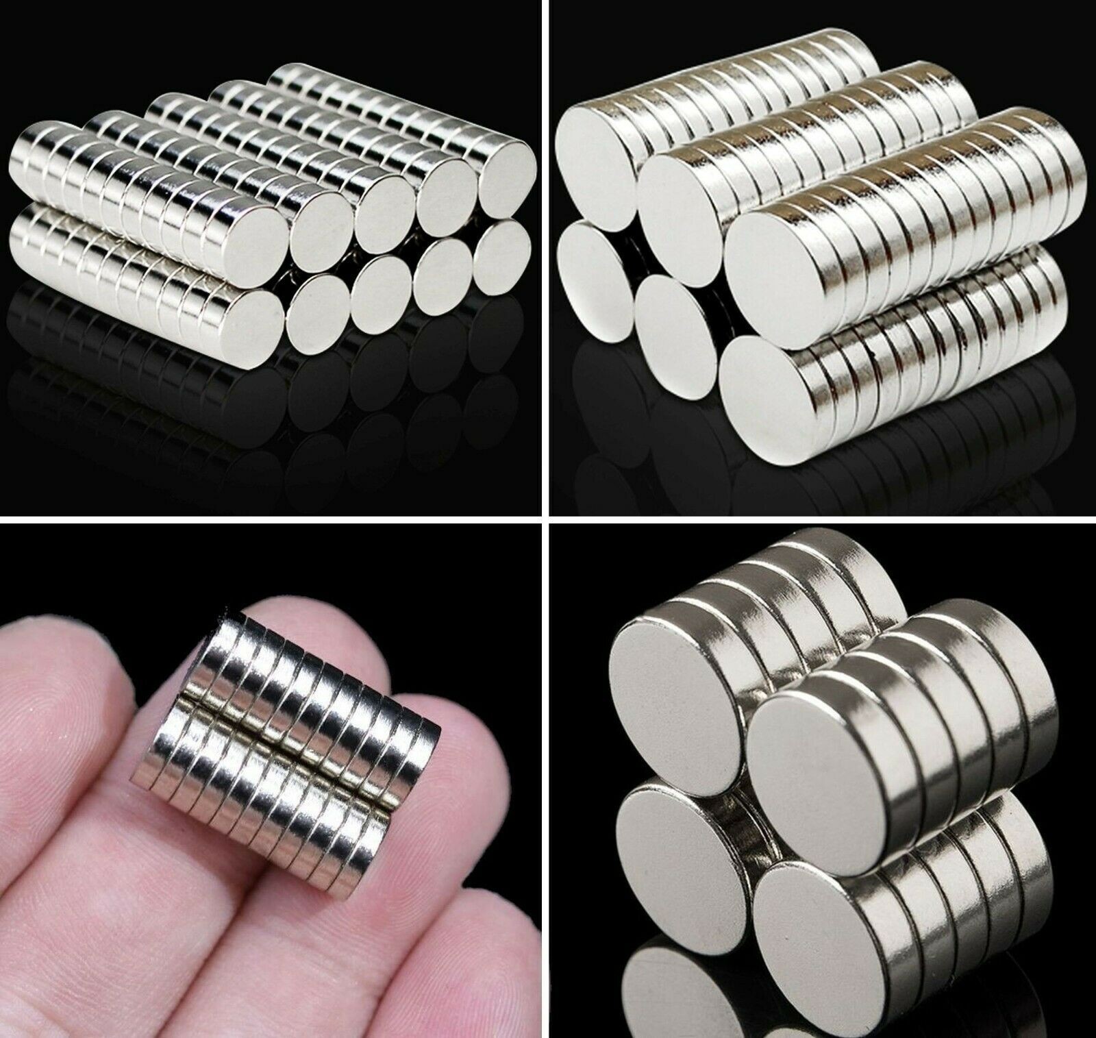 Round Rare Earth Magnet Neodymium Small Strong Magnets Disc Mini Refrigerator US