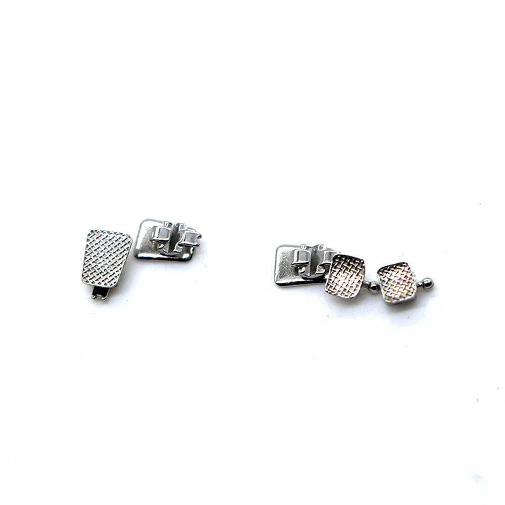 Orthodontics Dental Metal Lingual Brackets Roth 018 Braces 20/pack bomaoer