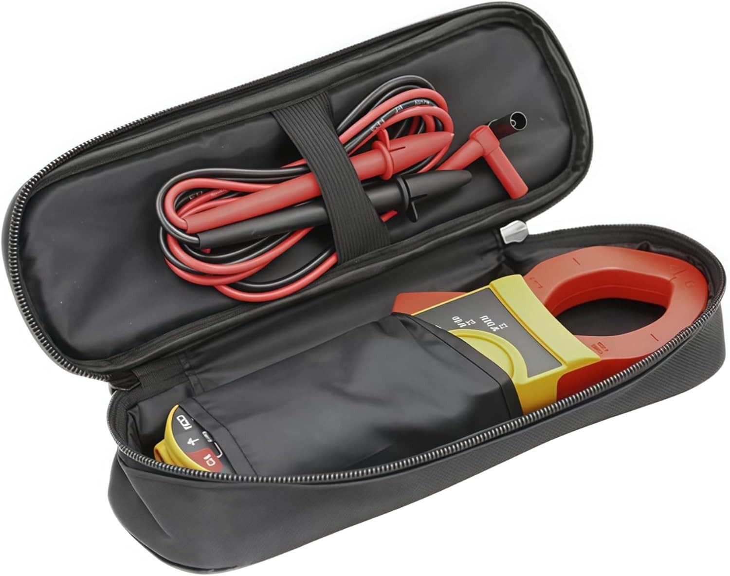 Durable Soft Case with Double Zipper for Fluke Clamp Meters – Lightweight Design
