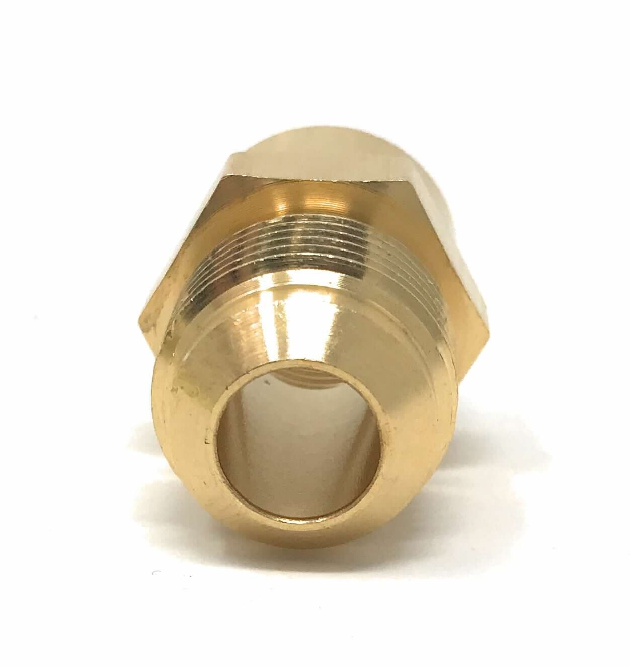 1/2″ Male Flare x 3/8 Female Flare Brass Reducer coupling to adapt 1/2″ to 3/8″