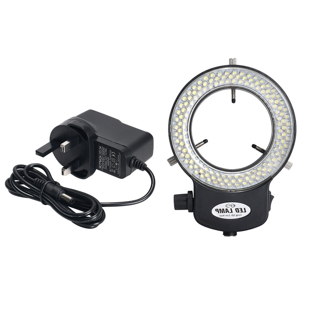 144LED Adjustable Ring Light Lamp Illuminator for Microscope 17