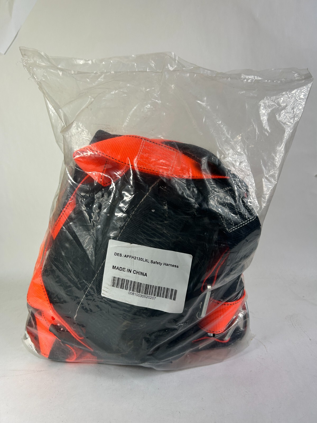 Full Body Safety Harness Fall Protection 3D-Ring Back Support Belt Shoulder Pad