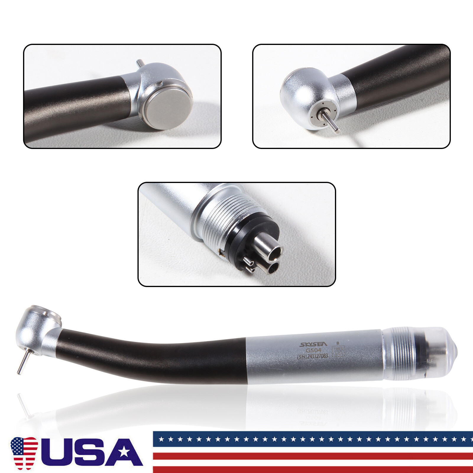 1/5/10 NSK Style Dental High Speed Turbine Handpiece 4H GD4 Quick Coupling/SK500