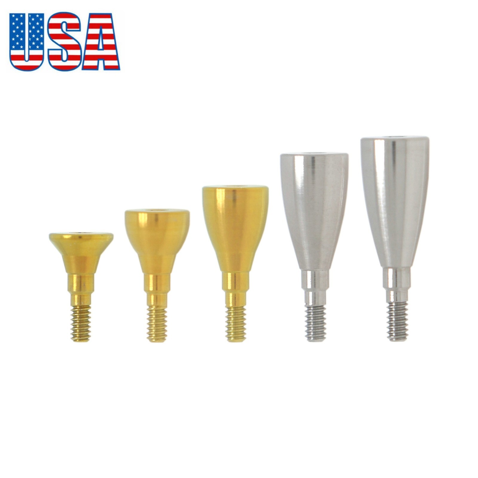 US Dental Healing Abutment NC/RC fits Straumann ITI BL/BLT Cover Screw Cap Ø4.5