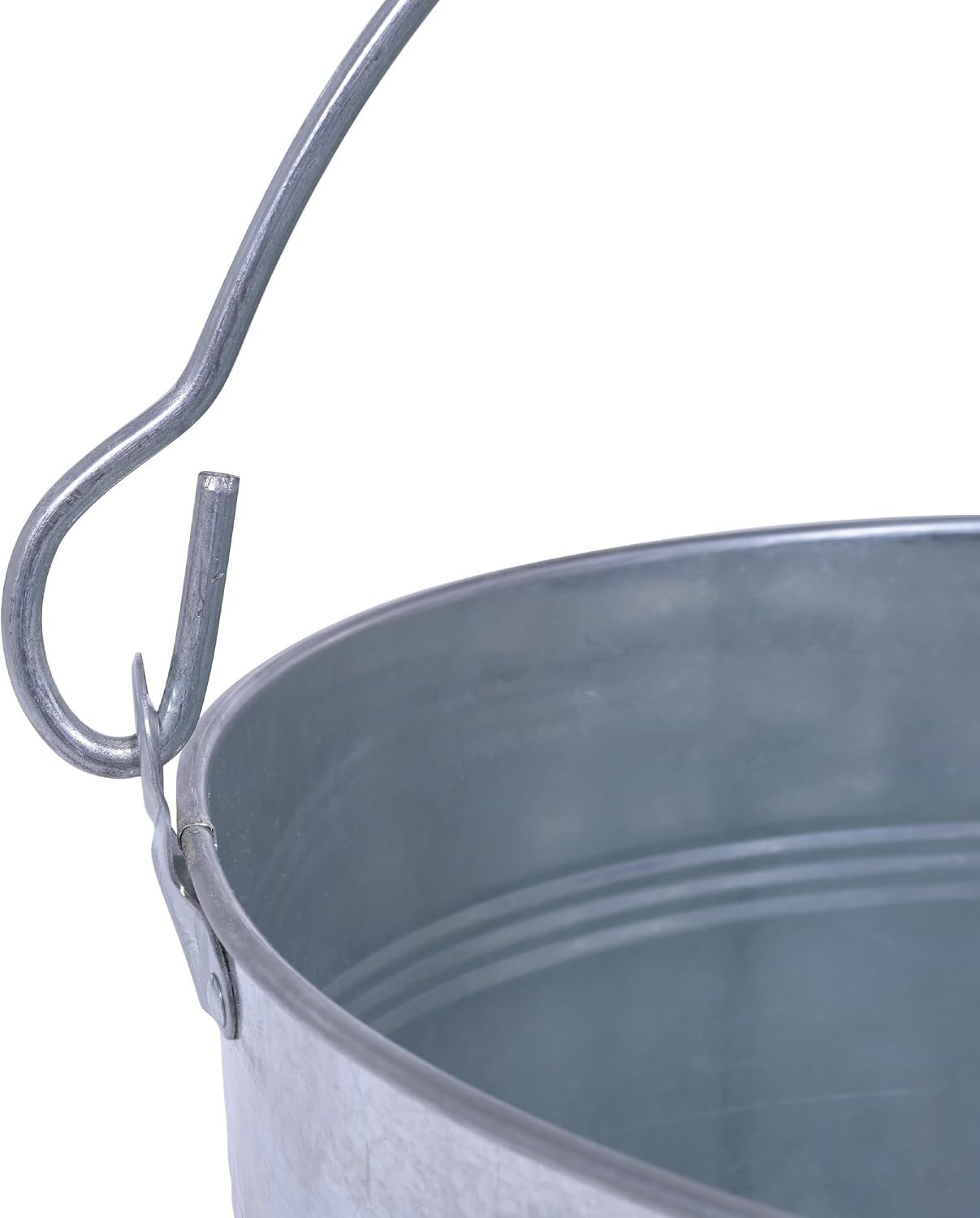 BKT-GAL-500 Galvanized Steel Bucket, 10-3/4″ Depth, 5 Gallon, 44 Pound Capacity