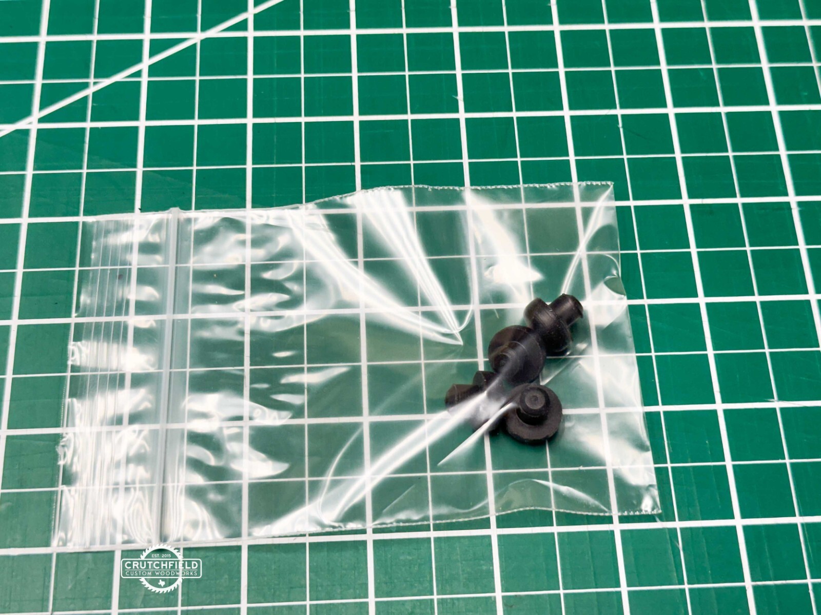 Rubber Push In Bumper Feet • 1/2″ OD, 7/32″ High, for 1/4″ Holes • Sold in Packs
