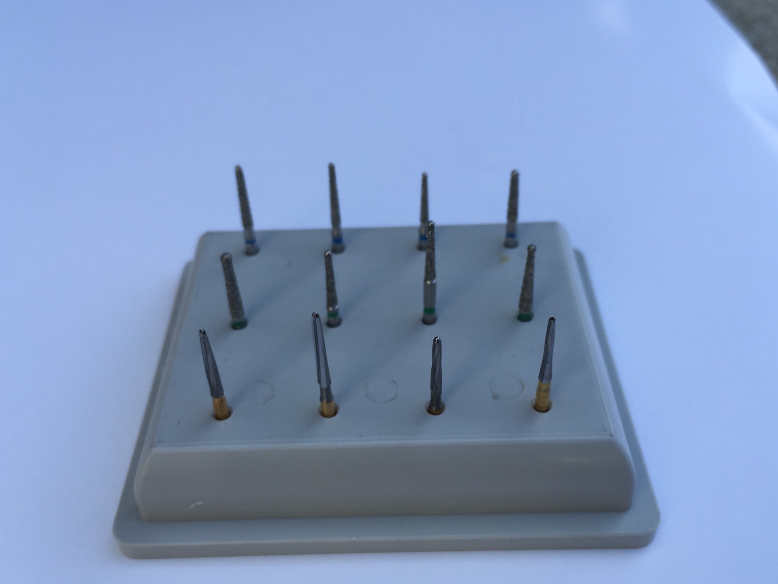 7283-K6 (10pk) Short Taper FG ENDO carbide dental Burr 1.60 mm Dia