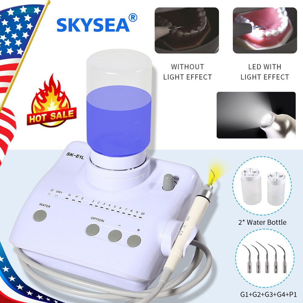 Dental LED Ultrasonic Piezo Scaler w/ auto water supply Fit EMS Woodpecker USA