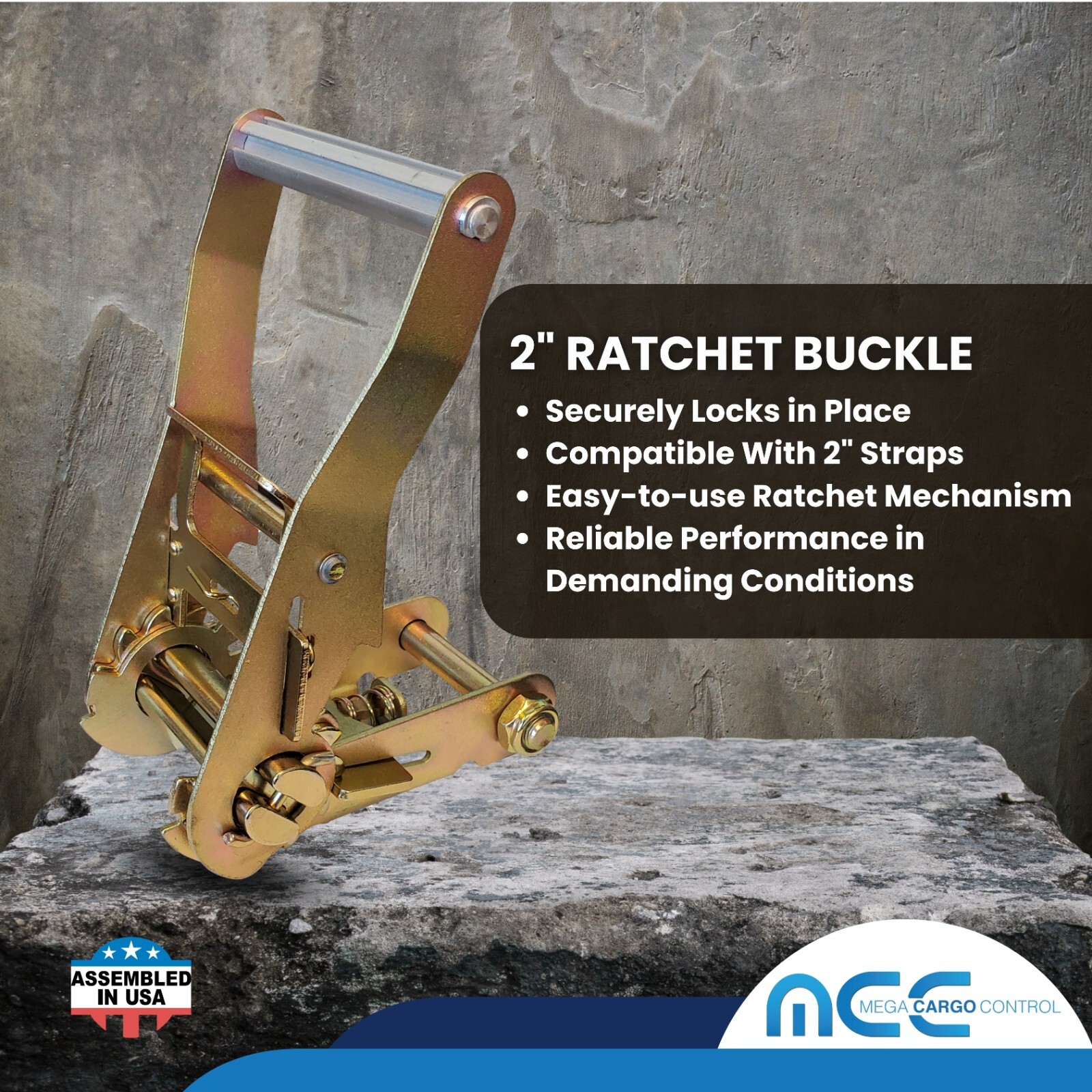 USA 2″ x 8′ 10′ Ratchet Strap w/Snap Hook for Car Hauler Flatbed Trailer Wrecker