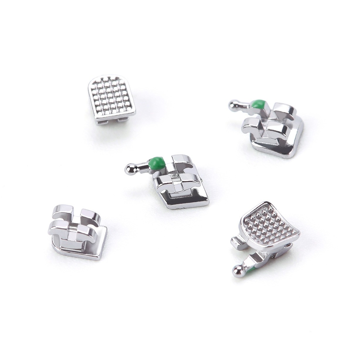 20 X Dental Orthodontic Brackets Braces Mini Roth MBT 022 /018 Hook 345
