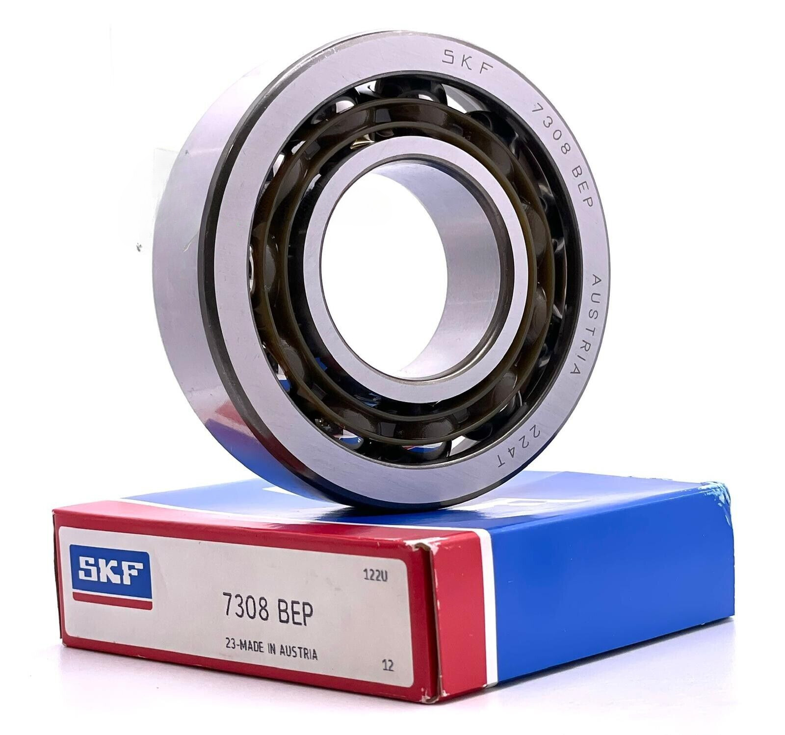SKF 7308 BEP ANGULAR CONTACT BALL BEARING 40x90x23 mm