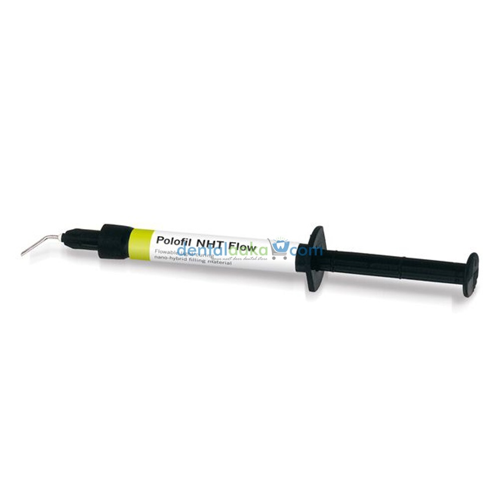 Pack of 10 Voco Polofil NHT Flow Nano-Hybrid Universal Flowable Composite 1.8g