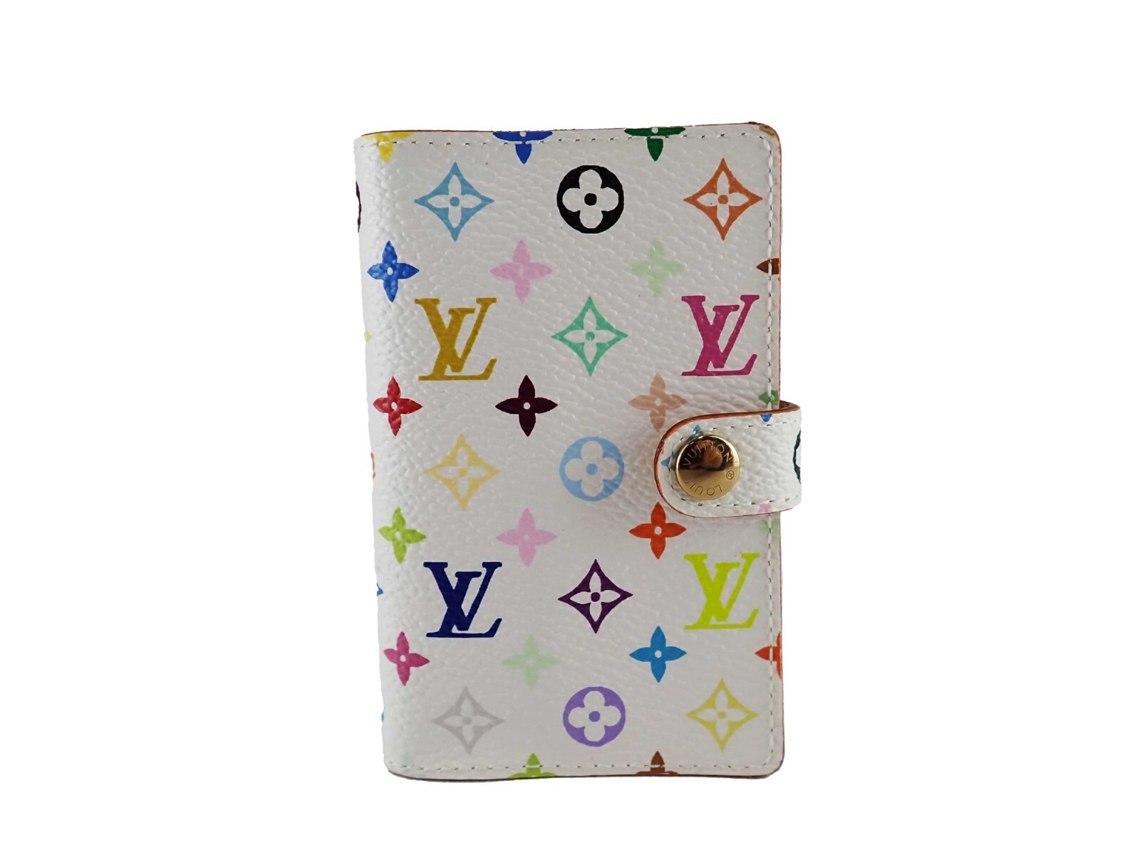 Louis Vuitton Monogram Multicolor Carnet De Val M92653 Compact Notebook Cover