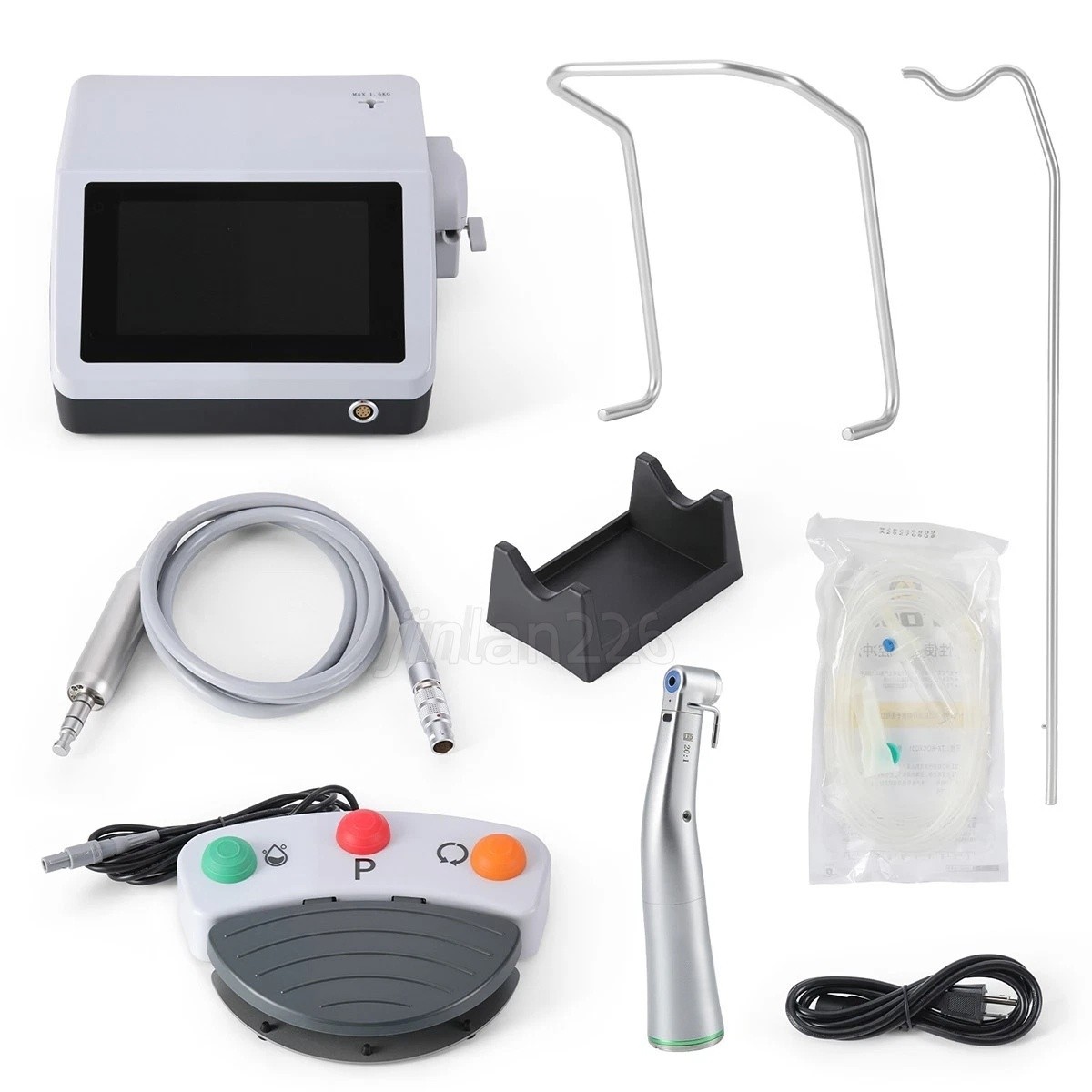 Dental Implant System Surgical Motor 20:1 Reduction Handpiece Contra Angle USA