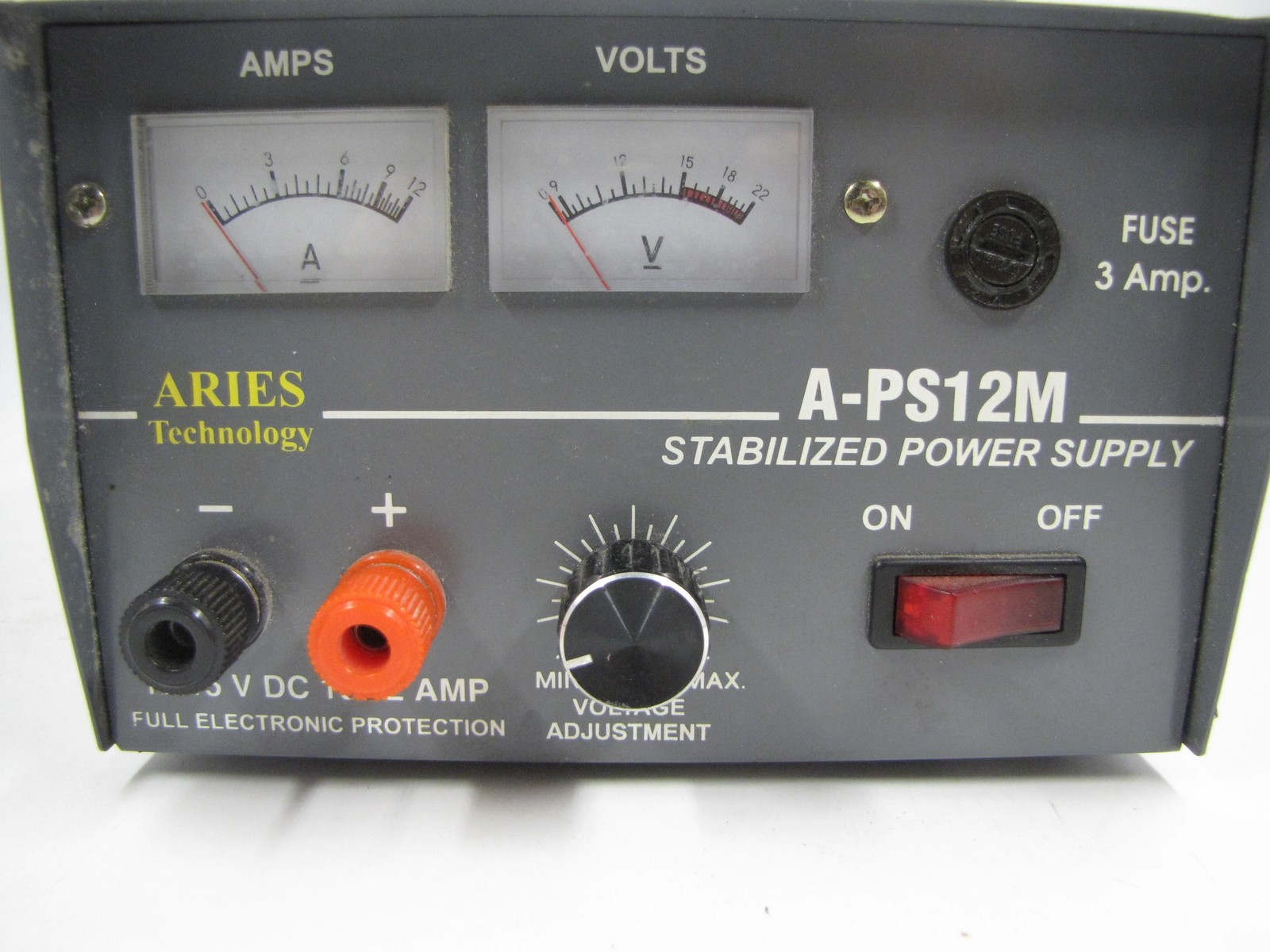 Aries Technology A-PS12M Stabilized Power Supply 3 Amp DC Bench Philippines
