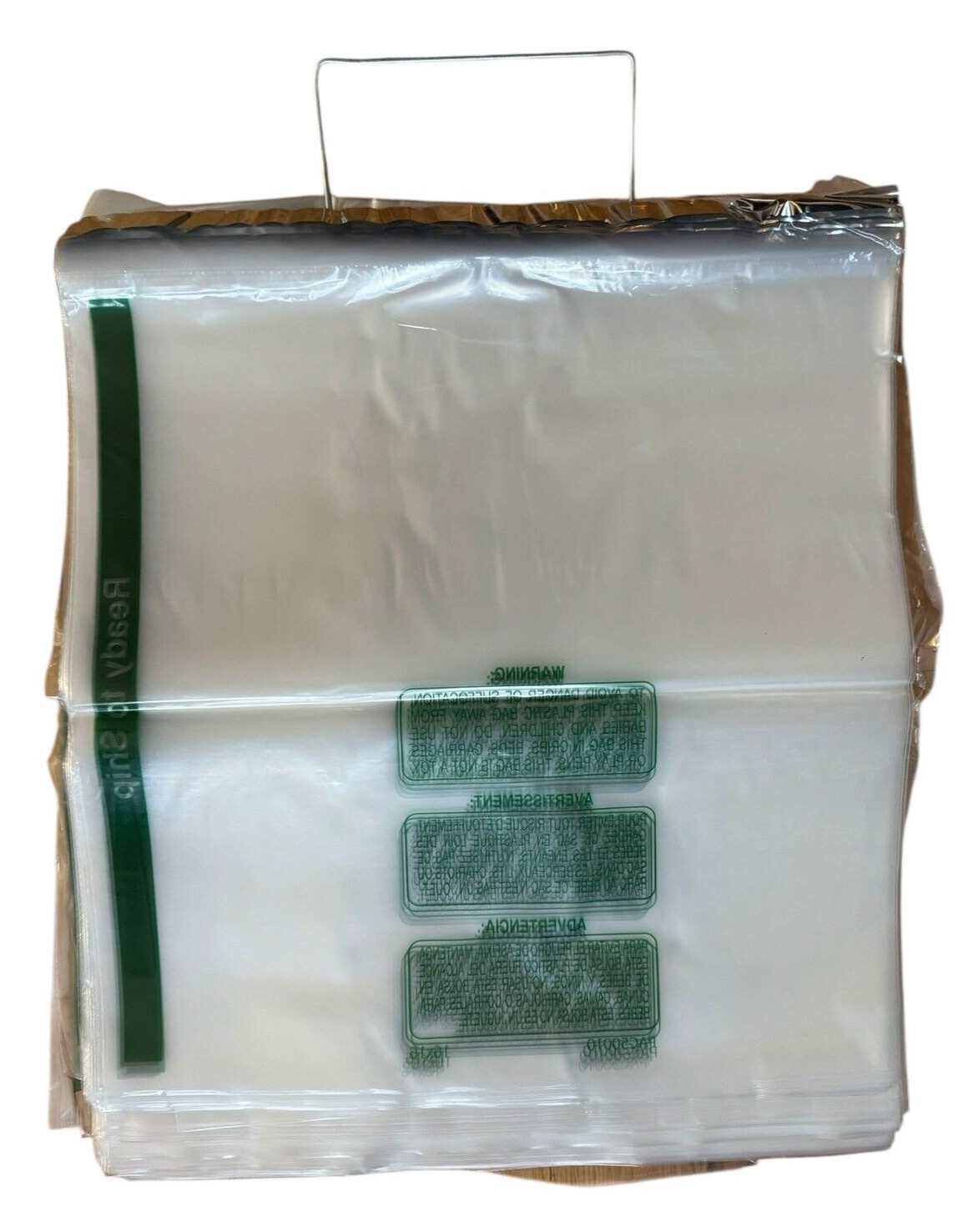 Plymor Ready to Ship 1.5 Mil Poly Bags (250 pcs) w/Warning 16″x16″ Permanent