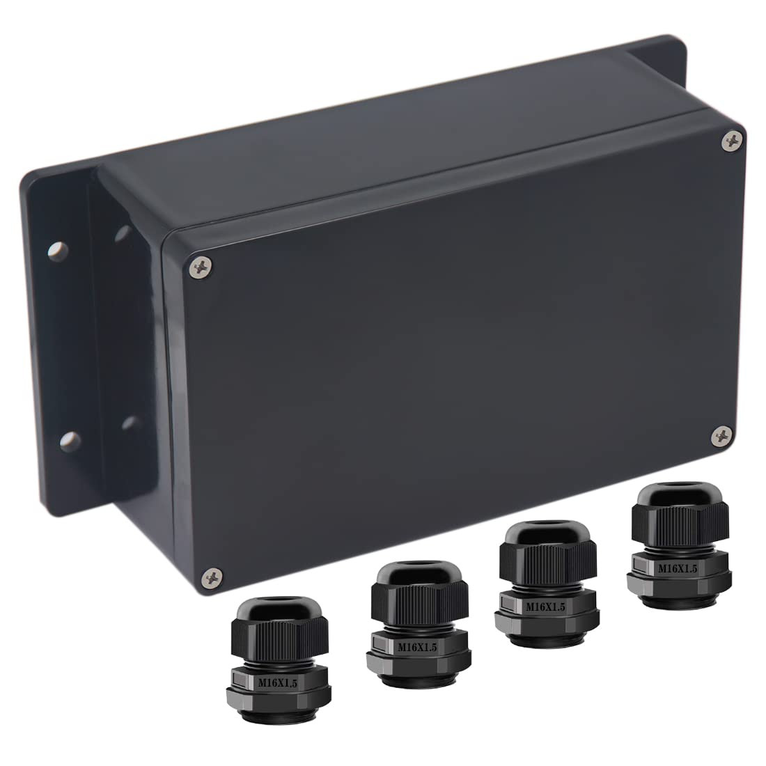 IP65 Waterproof Electrical Junction Box ABS Plastic Project Enclosure 200x120mm