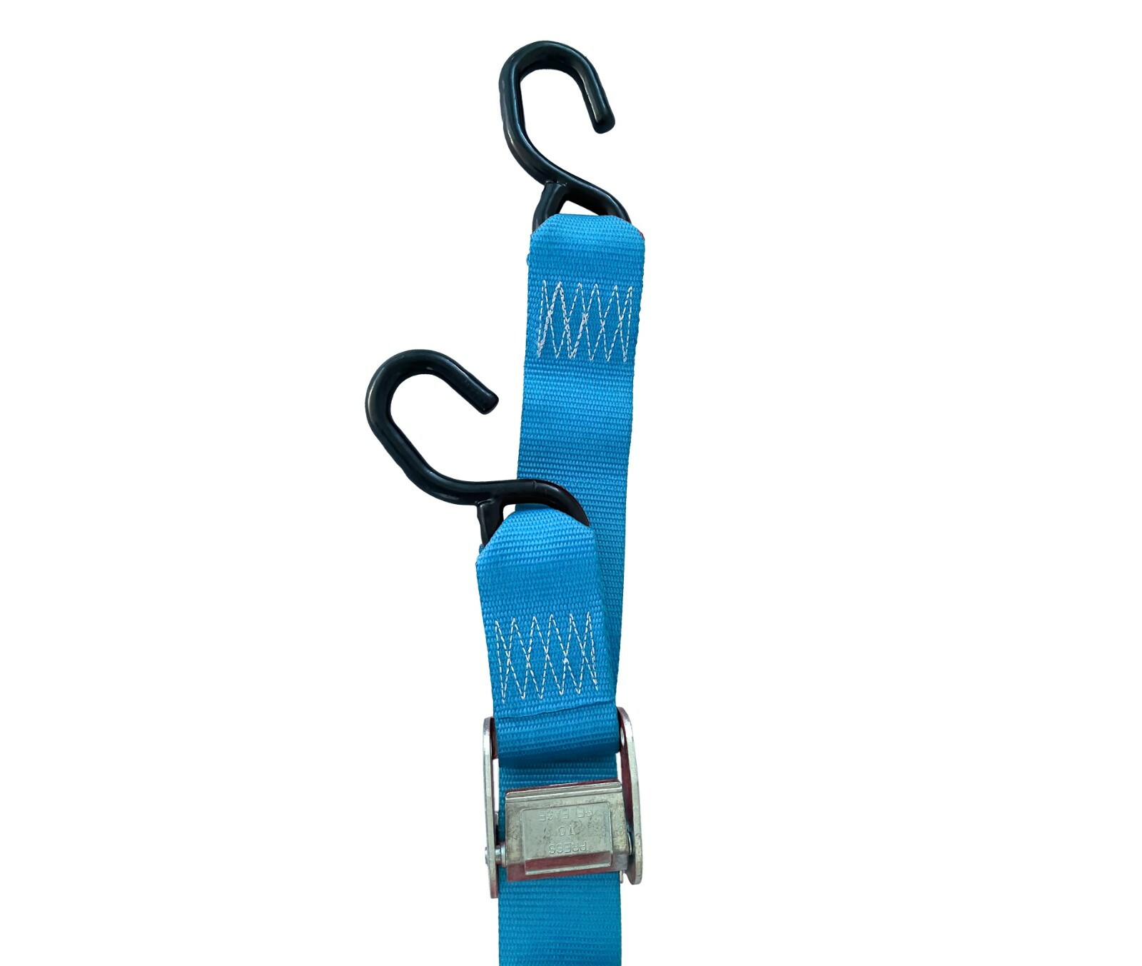2 Pack 2″x6′ Cam Buckle Tie Down Strap w/S Hook for Motorcycle Boat Trailer Bike