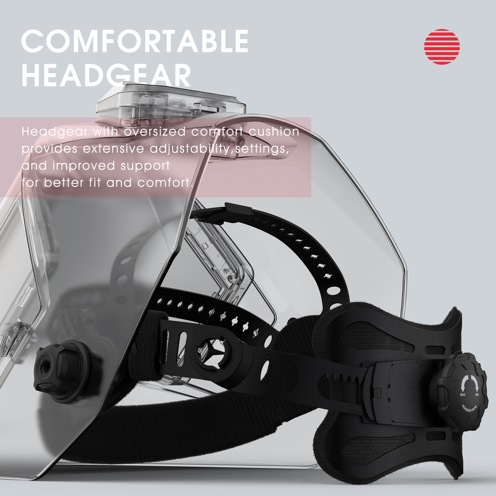 Large View True Color Auto Darkening Welding Helmet, Panoramic View Welder Mask