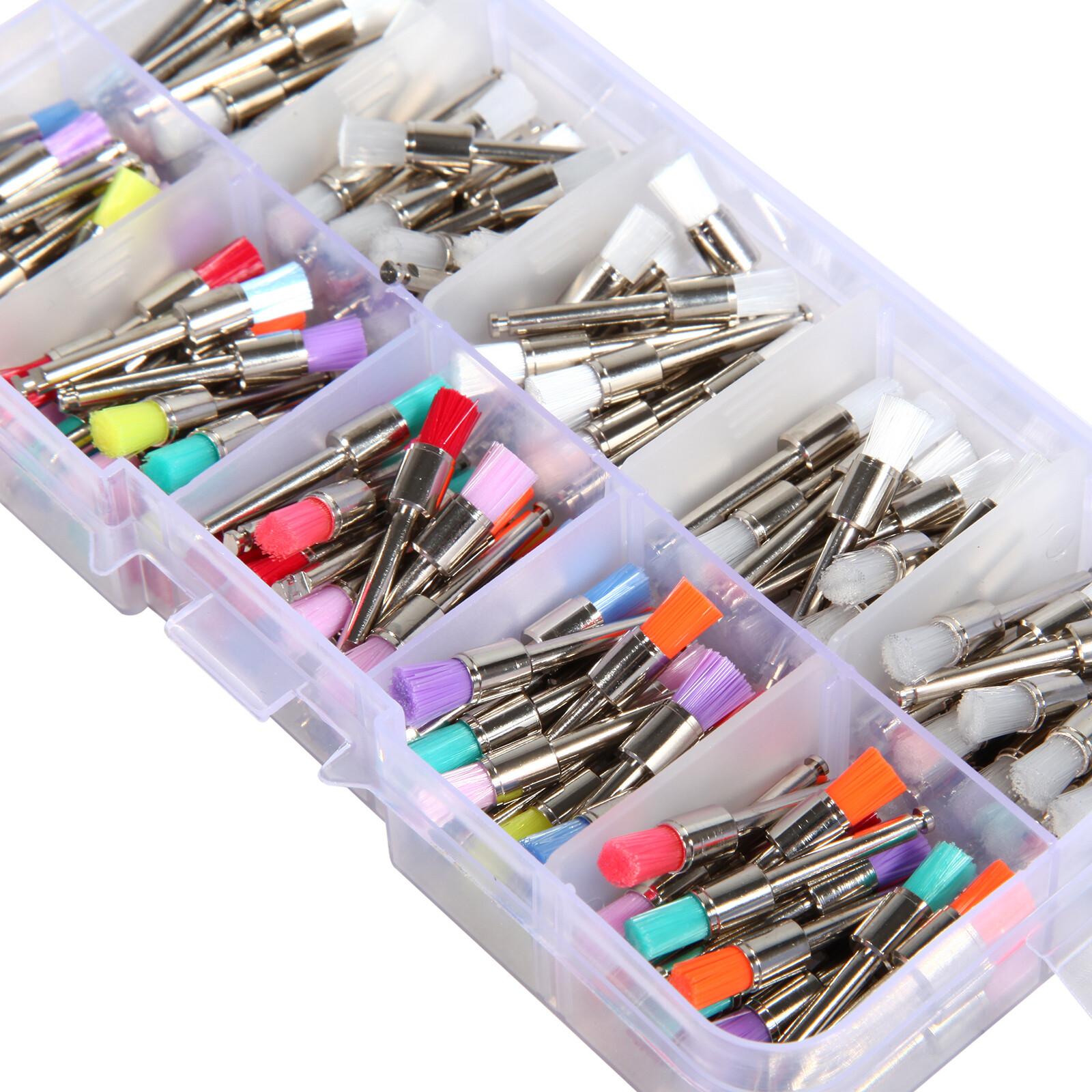 1000pcs Dental Rubber Prophy Tooth Teeth Polish Polishing Cups Latch Type Brush