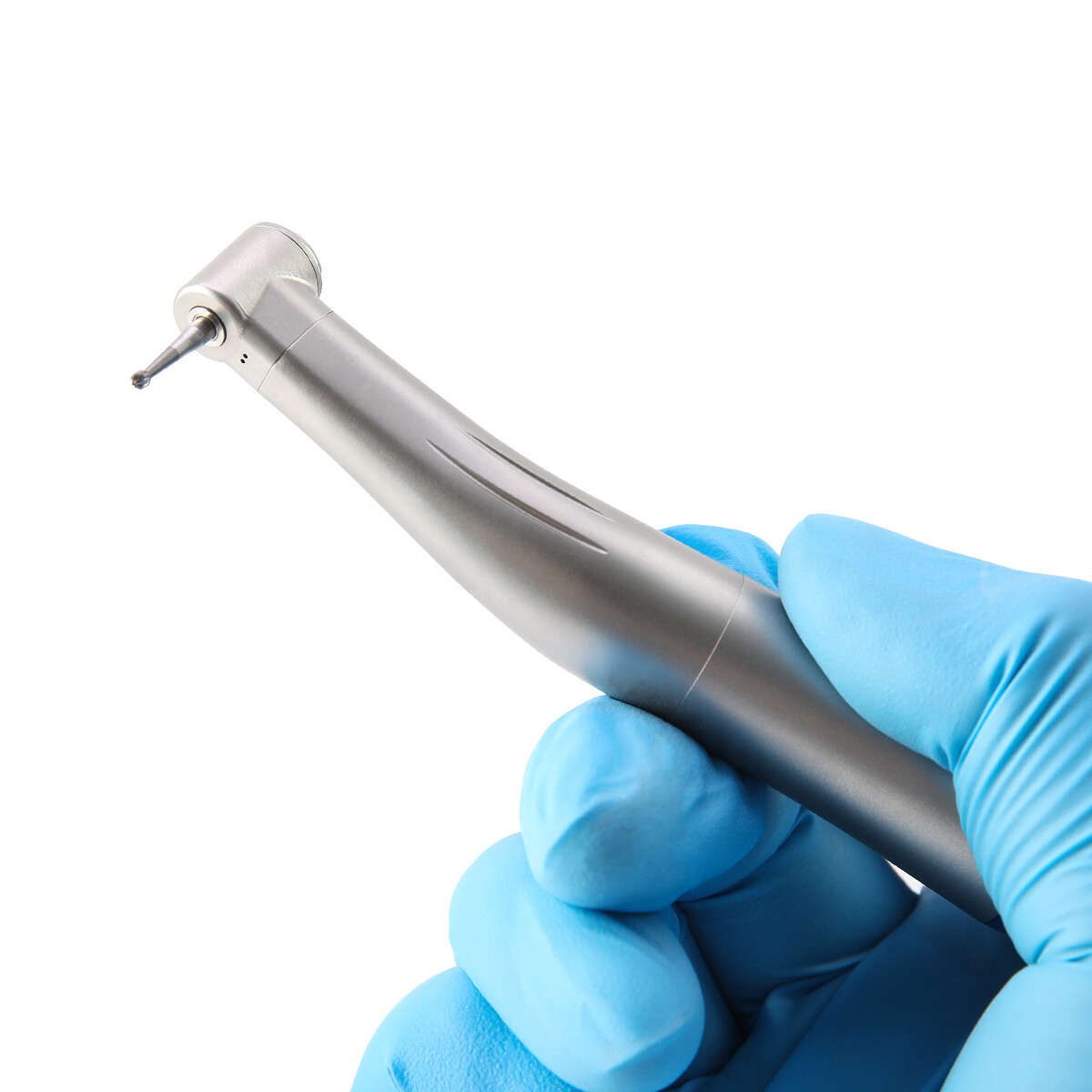Dental 1:1 Fiber Optic Contra Angle Handpiece Internal Spray Push Button E-Type