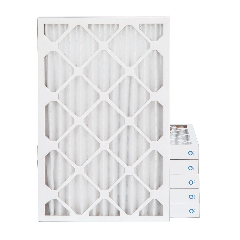 16x25x2 MERV 8 Pleated 2″ Inch AC Furnace Air Filters. Box of 6