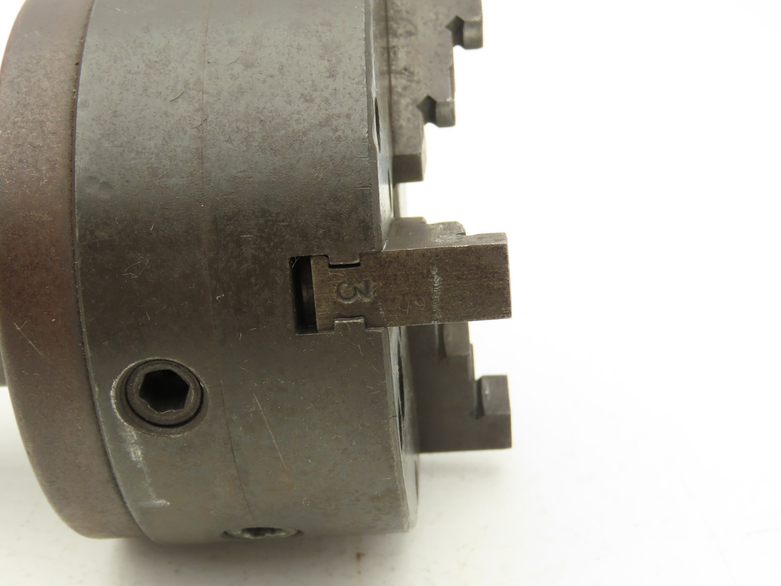 Buck Chuck 1434 3 Jaw Adjust-Tru Self Centering Manual Lathe Chuck 4″ OD