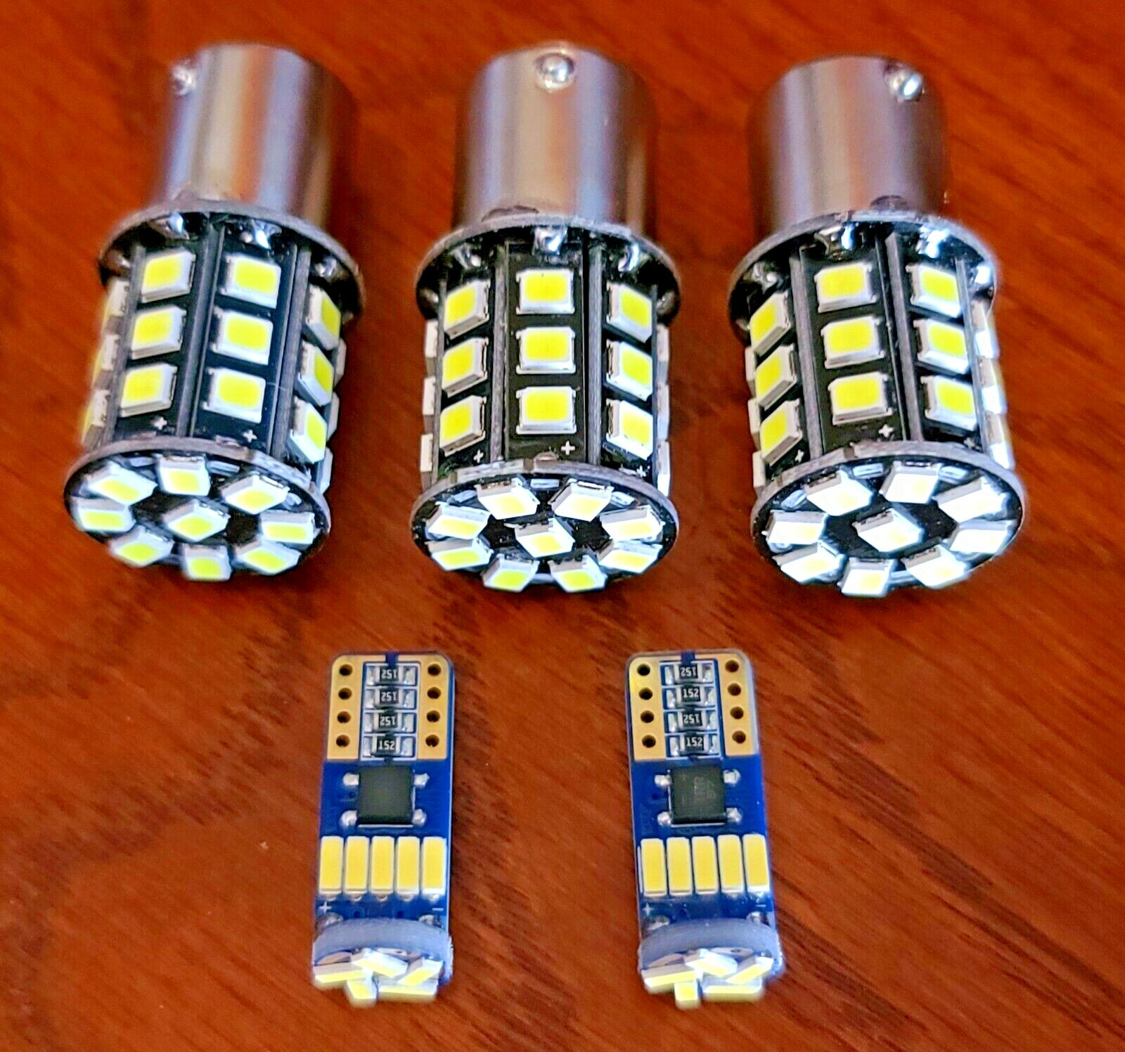 Front & Rear LED light bulbs for Deere 316 318 322 332 420 430 655 headlights
