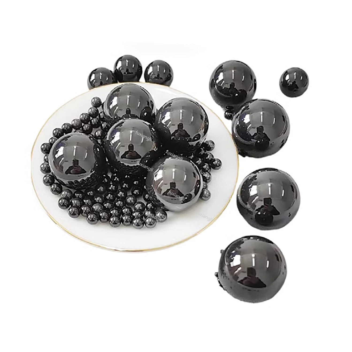 Silicon Nitride Ceramic Ball Dia 0.8mm-25.4mm High Precision Solid Bearing Balls