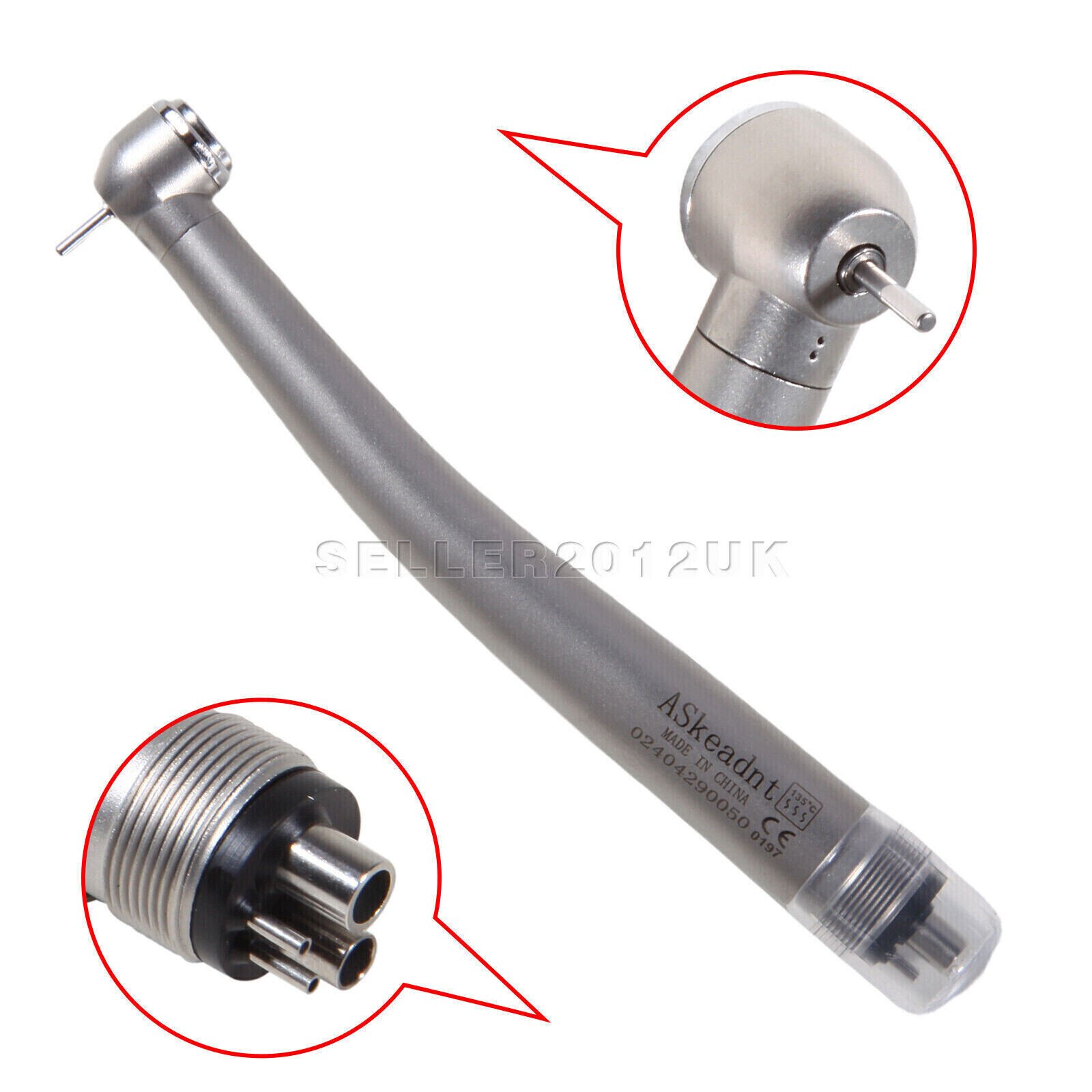 10 PCS Dental PANA MAX Style High Speed Handpiece Push Button 4 Hole Midwest