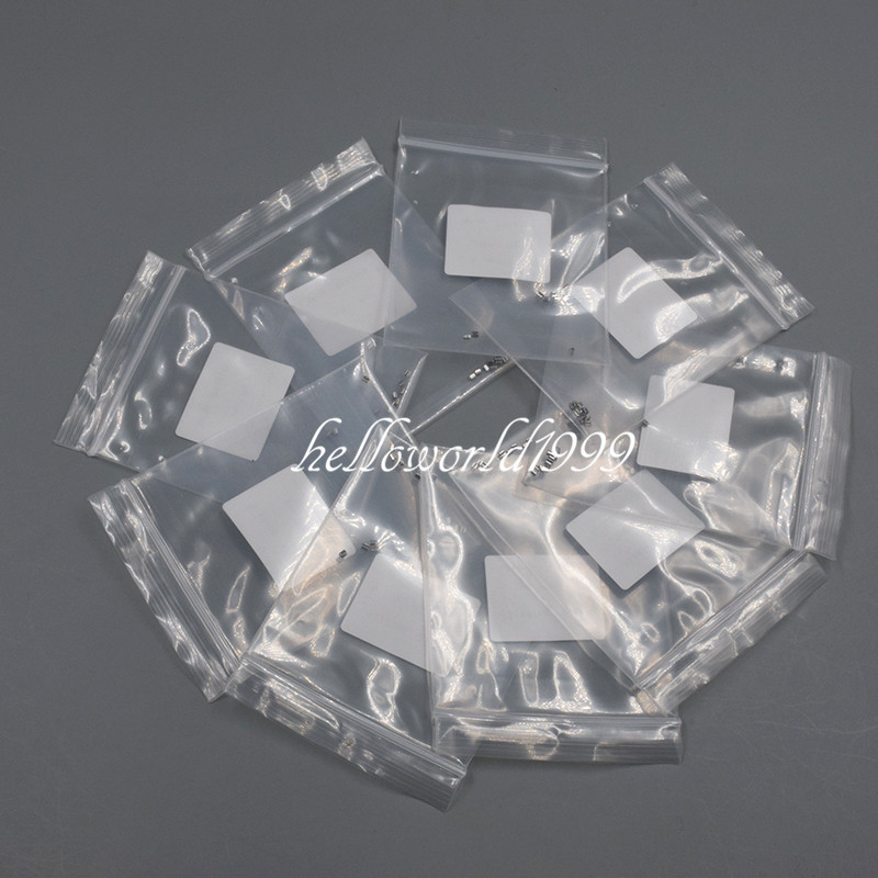 100 Pcs 10 Packs Dental Orthodontic Crimpable Hook Split Sliding Stops General