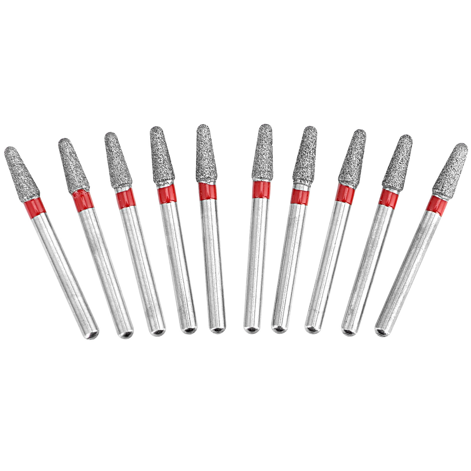 10Pcs/pack Dental Diamond Burs for High Speed Handpiece FG1.60mm Polishing Burs